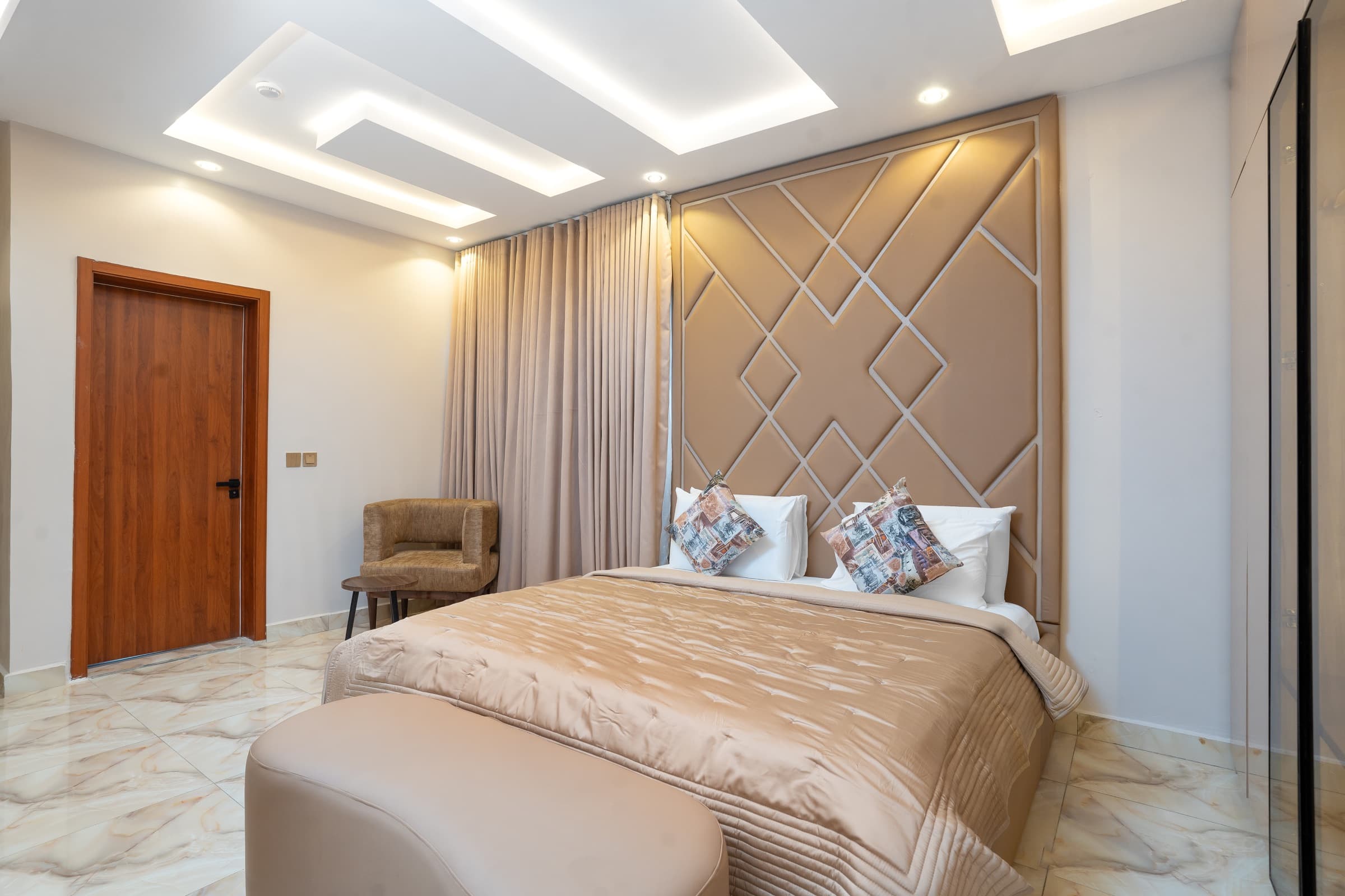 Bedroom at The GRA Studio, Ikeja GRA